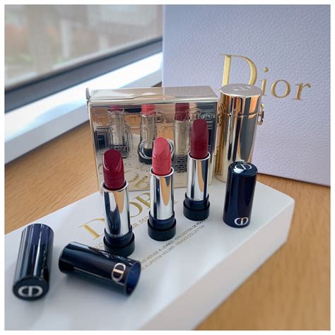 dior lipstick.clutch|Dior clutch lipstick set 2024.